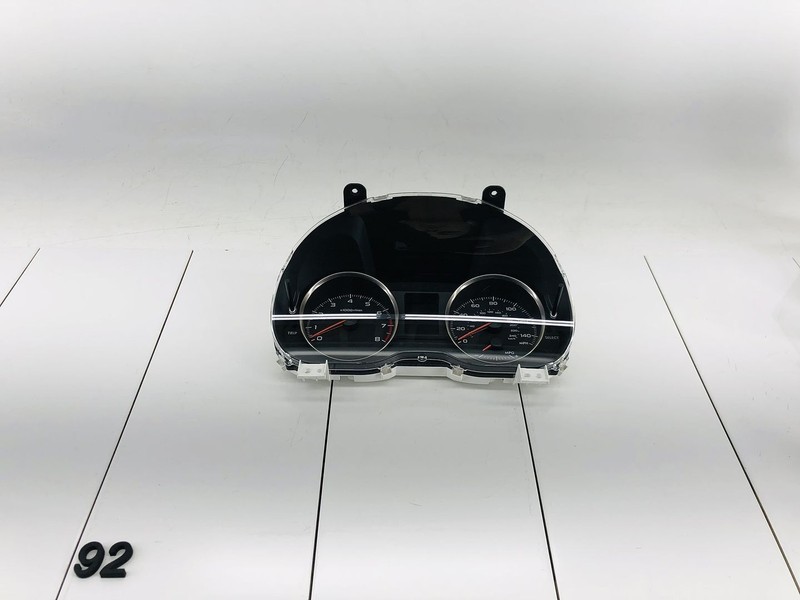 16 SUBARU IMPREZA LEFT SIDE DASH DASHBOARD INSTRUMENT CLUSTER SPEEDOMETER OEM