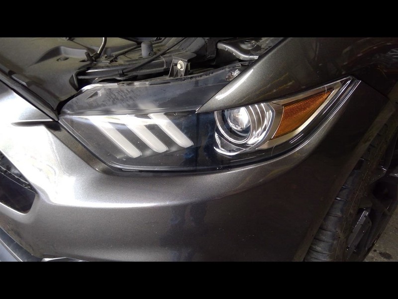 Driver Headlight Xenon HID Shelby Fits 15-22 MUSTANG 1580821