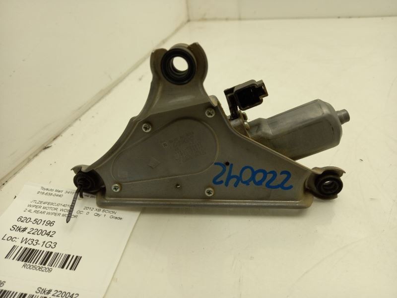 08-15 SCION XB 2.4L REAR WINDSHIELD WIPER MOTOR