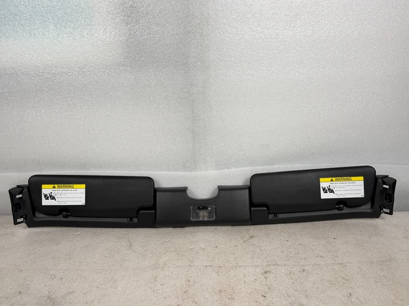 2016-2025 Mazda Mx-5 Driver & Passenger Sun Visor W/Panel- Black- Conv