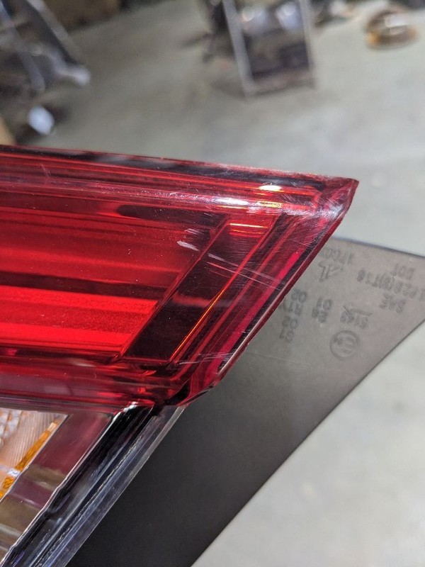 Passenger Tail Light Naturally Aspirated Hybrid Fits 18-21 ACCORD 1151642