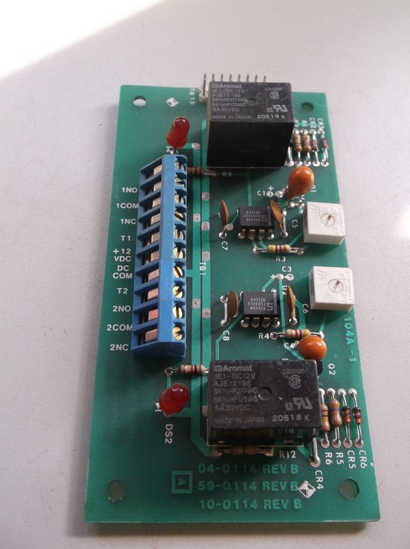 ITS Circuit Control Board 04-0114 Rev B 59-0114 10-0114 *FREE SHIPPING*