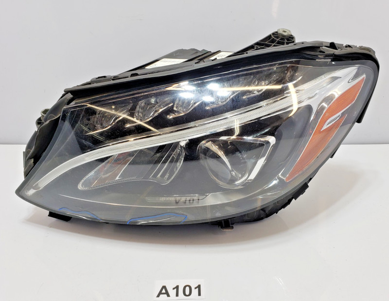✅15-18 OEM Mercedes W205 C300 C43 AMG Front Left Driver Side Headlight LED NOTE*