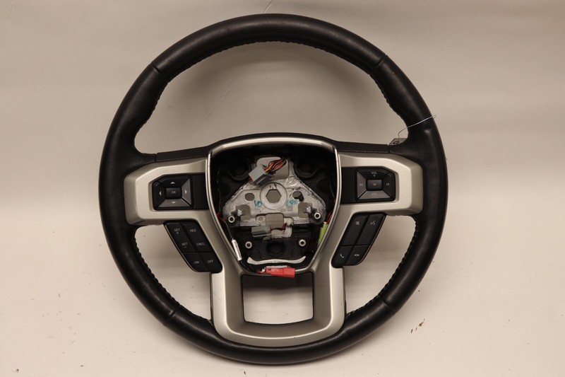 2020 FORD F250 SD DRIVER STEERING WHEEL W/ MULTIFUNCTION SWITCHES OEM