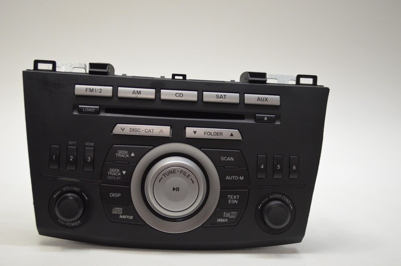 2010 MAZDA 3 AM FM RADIO RECEIVER CD PLAYER OEM