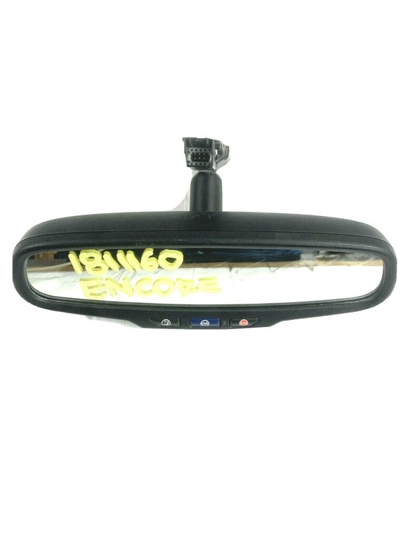 2013 2019 BUICK ENCORE REAR VIEW MIRROR W/AUTO DIMMING OEM 13584891