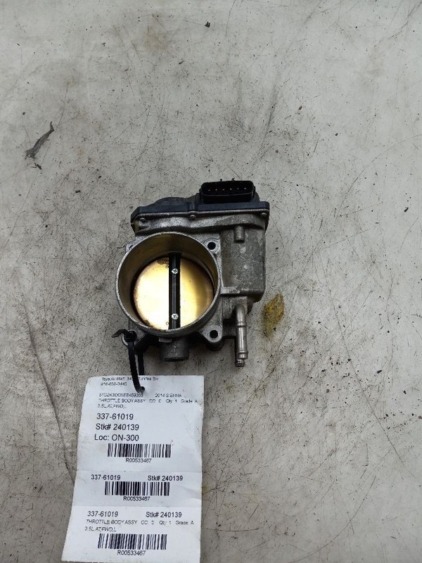 07-16 TOYOTA SIENNA L 3.5L THROTTLE BODY VALVE ASSEMBLY