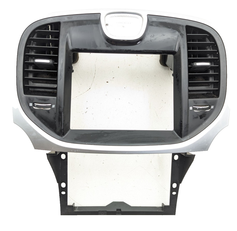 11-14 Chrysler 300 Navigation/Radio Bezel Dash Trim Cover w Clock