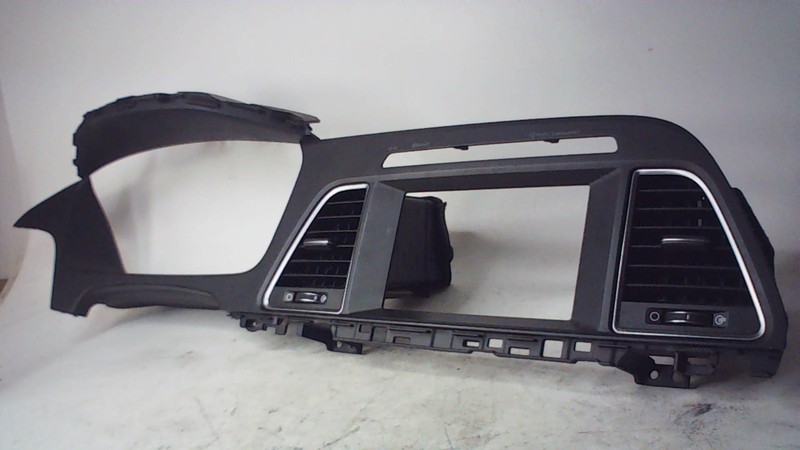 2016-17 Sonata Black Dash Speedometer Cluster Column Bezel Trim Vents Radio OEM