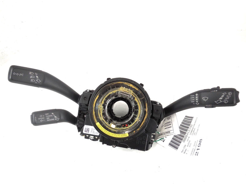 09-12 Audi Q5 Combination Switch Spring OEM W/ Lane Depart Blind Spot Adaptive