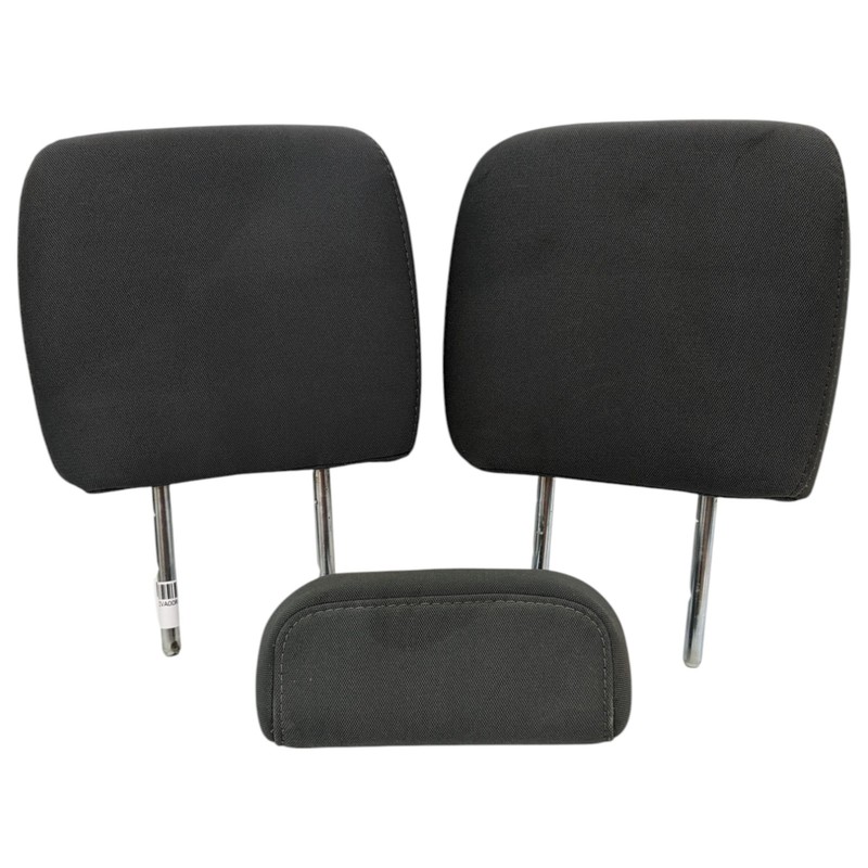 13-18 Ram 1500 Crew Cab Rear 2nd Row Headrests Head Rests Set Gray Grey Cloth