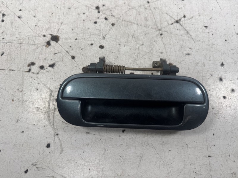 95-98 Honda Odyssey Left Rear Outer Door Handle Green OEM