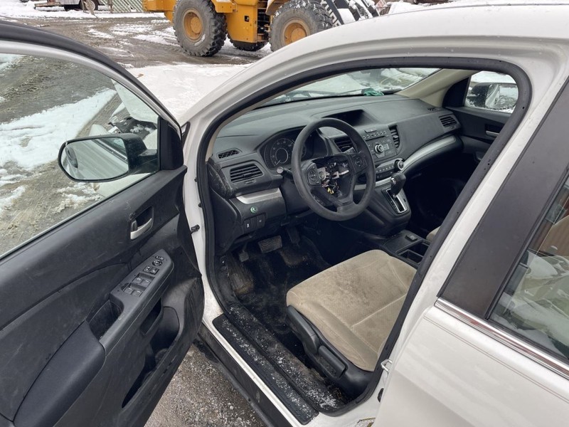 2012-2016 HONDA CR-V LEFT A-PILLAR WHITE PC:NH603P 2.4L AT AWD 117K -LX- 61584