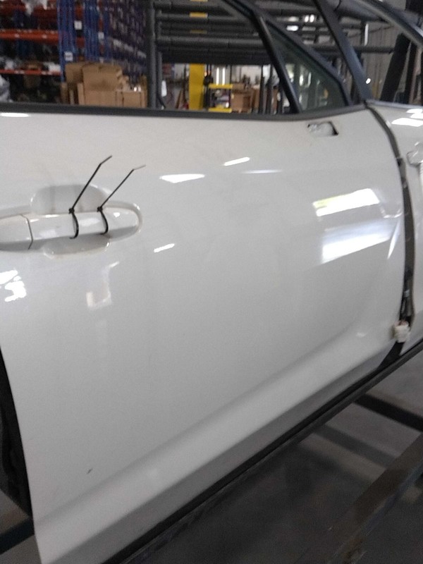 2024 Subaru Impreza Right Front Door Assembly Crystal White Pearl 16000 Mi