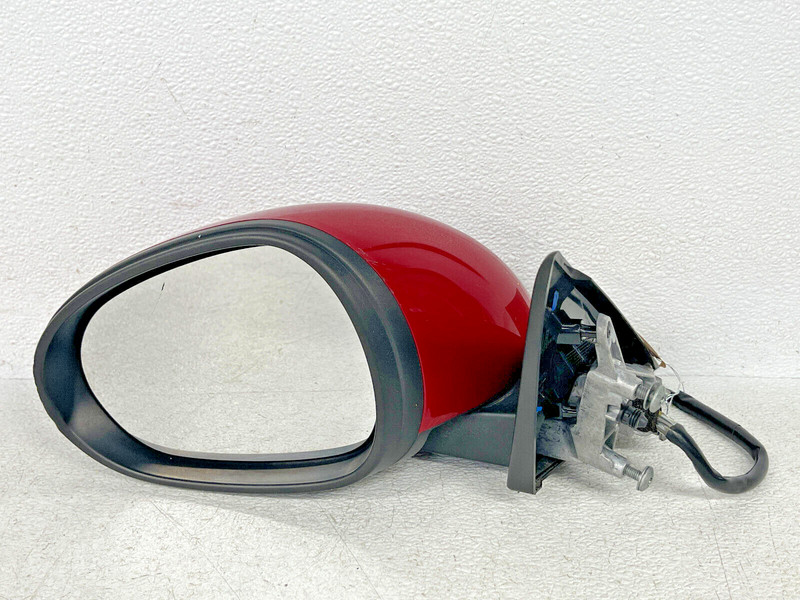 ⭐2017-2019 ALFA ROMEO GIULIA FRONT LEFT DOOR REAR VIEW MIRROR RED OEM LOT2409