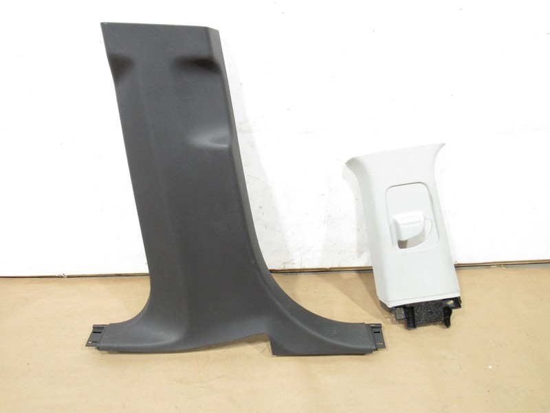 Rivian R1S 2024 Left Driver B Pillar Lower Trim Cover Panel Set Pair 21-26 |@1