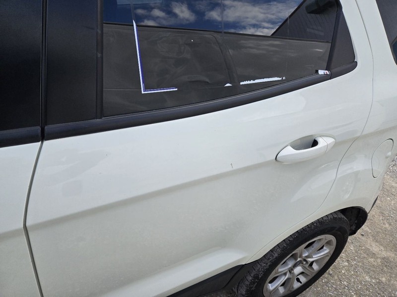 Driver Rear Side Door With Privacy Tint Glass Fits 18-22 ECOSPORT 3641859
