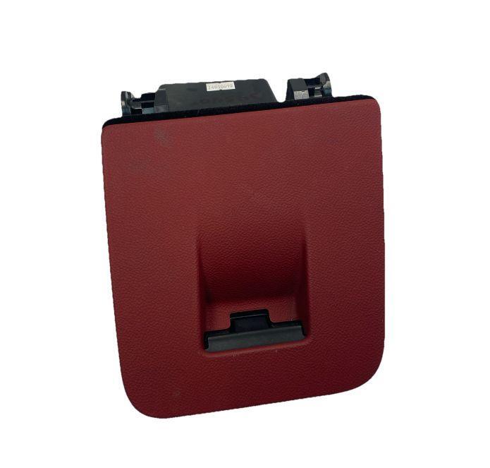 Alfa Romeo Giulia dash 20 left side coin storage tray box mate red OEM T0522872
