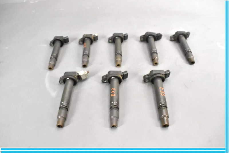 07-09 Lexus LS460 8 Pieces Engine Motor Ignition Cylinder Coil 90919-02250 OEM