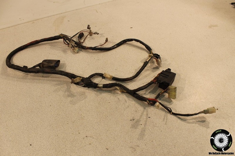 1992 Yamaha Xj600s Seca Main Engine Wiring Harness Motor Wire Loom XJ 600 S 92