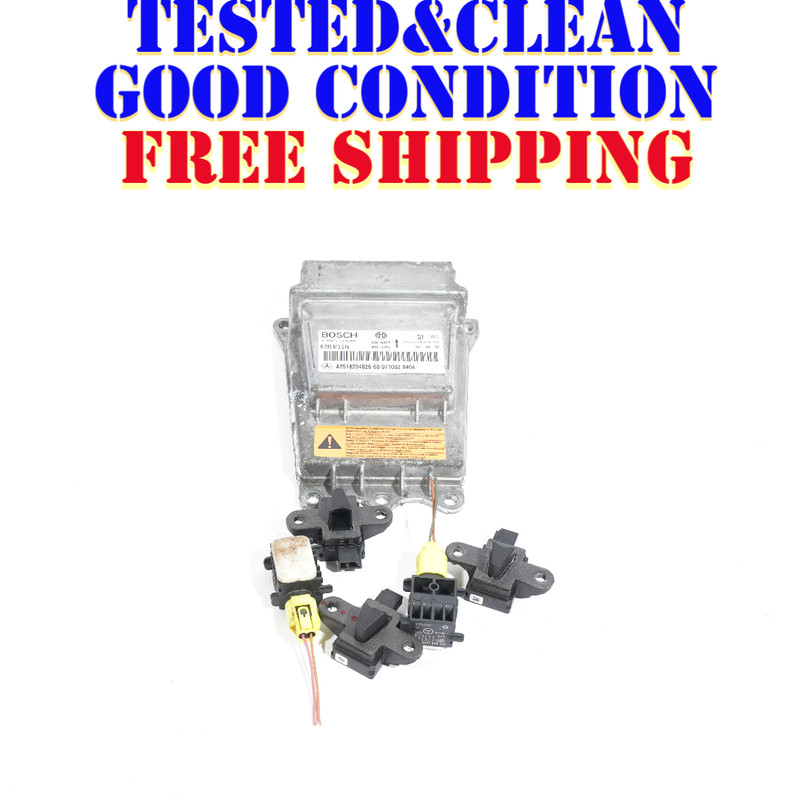 2006 - 2009 MERCEDES R350 R500 CONTROL MODULE & SENSORS SET OF 6 OEM