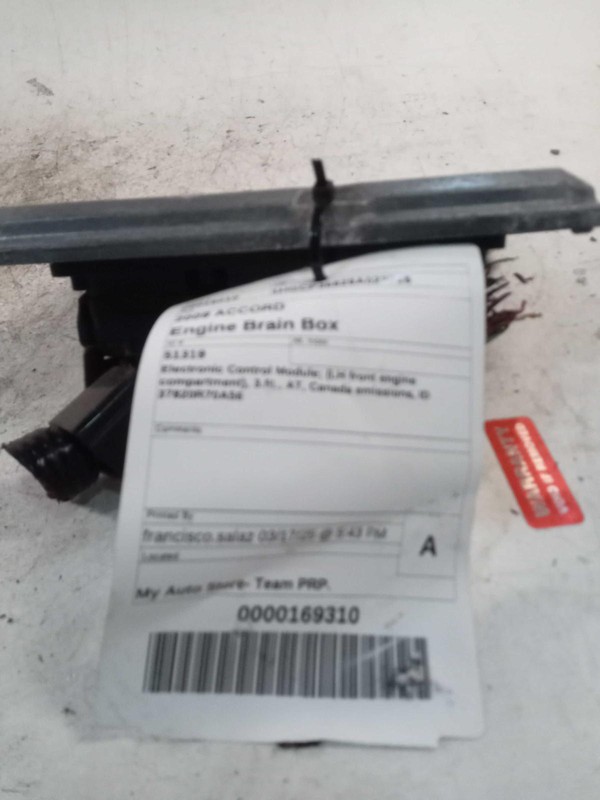 Used Engine Control Module (ECM) fits: 2009 Honda Accord Electronic Control Modu