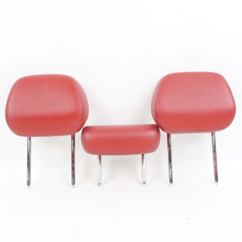 2017 - 2023 Alfa Romeo Stelvio Rear Seat Headrest3 pcs OEM RED