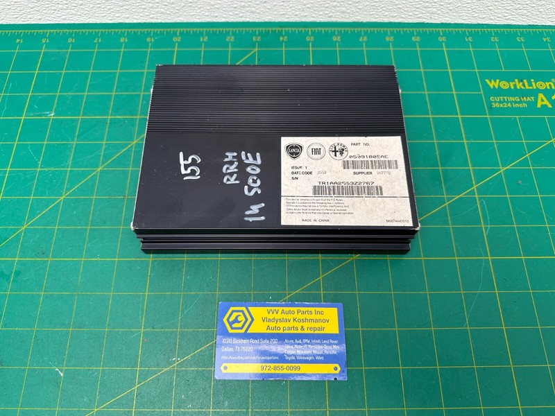 12-17 FIAT 500 AUDIO RADIO AMPLIFIER OEM