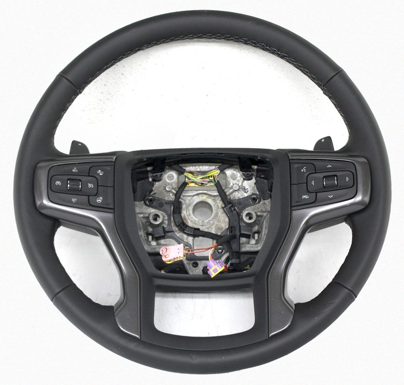 OEM Steering Wheel Base For Chevy Silverado 1500 Brown leather 85776556