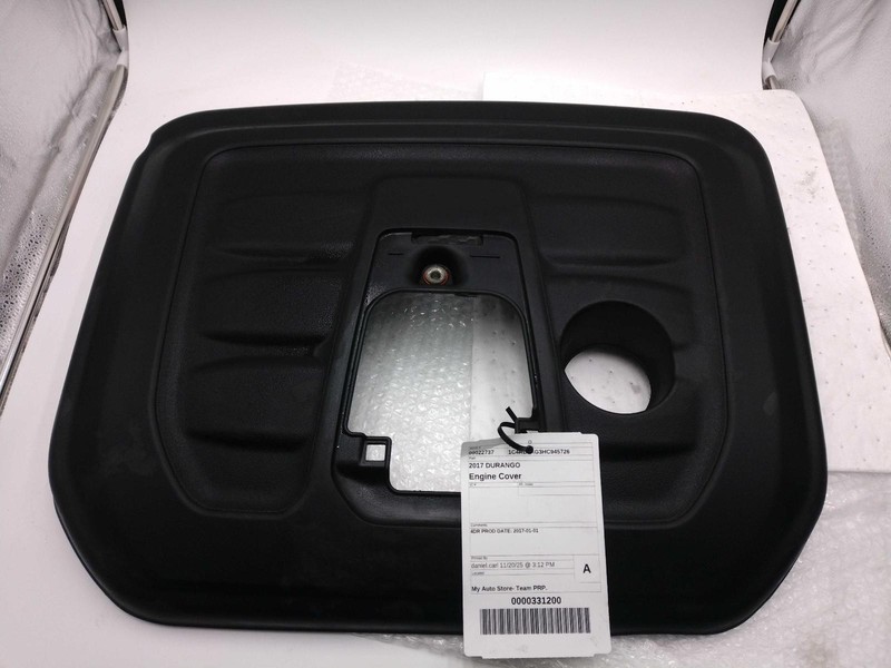 2017 Dodge Durango Engine Cover Blue OEM Used - Missing Center Cover