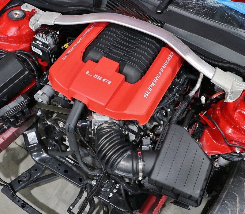 2013 Camaro ZL1 6.2L LSA Supercharged Engine w/ TR6060 6-Speed Trans 40K Miles