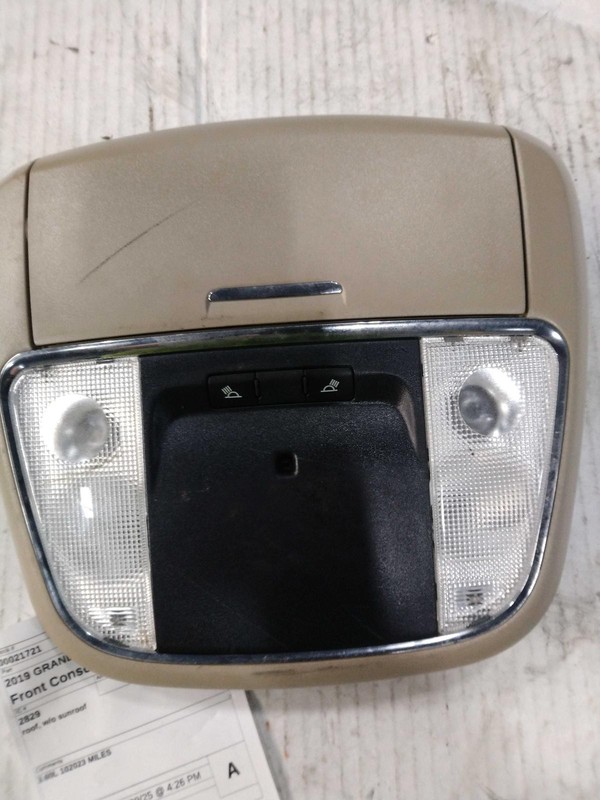 2019 Jeep Grand Cherokee OEM Center Console Grey 4DR SUV 102K Miles NJ25-21721