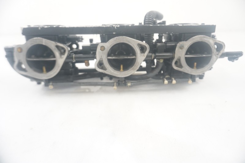 1996-1997 Kawasaki ZXI 1100 OEM Gas Fuel Intake Triple Barrel Carburetor Ass'y