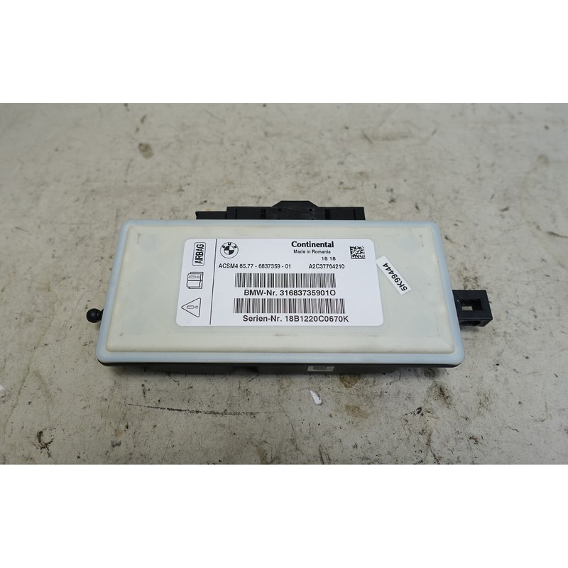 BMW F30 3-Series F22 F10 F15 Central Airbag Control Unit Module OEM
