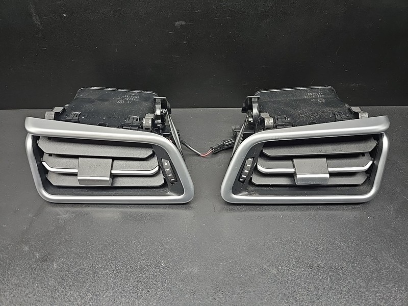 14-21 Ghibli Black Dashboard Dash Pair LH RH Air Vent Trim Panels OEM Factory