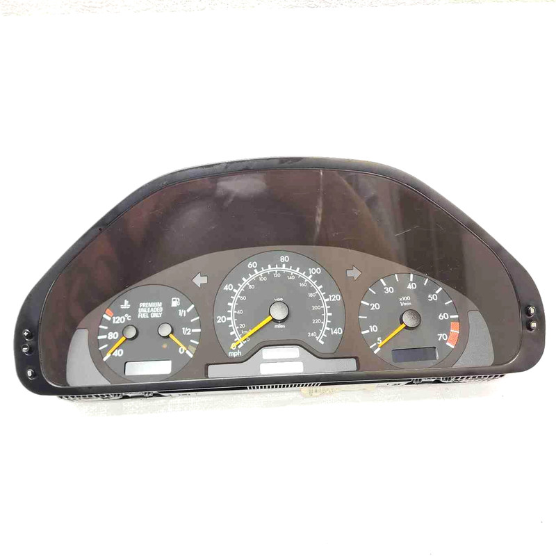 1998 Mercedes C230 MPH Instrument Gauge Cluster OEM 2025403248
