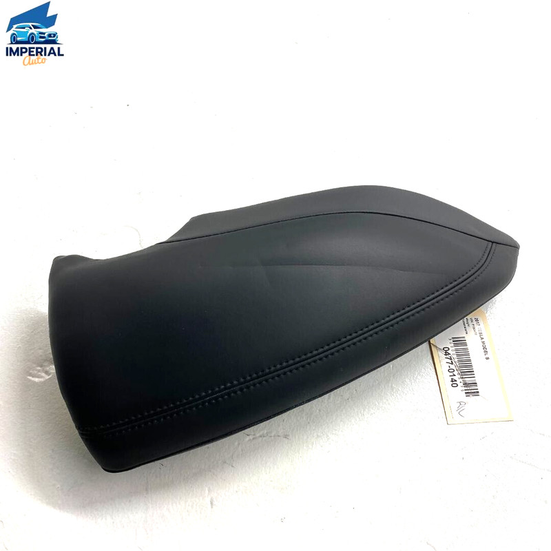 2017-20 Tesla Model S Rear Left Driver Seat Bolster Trim Cushion OEM Prem Black