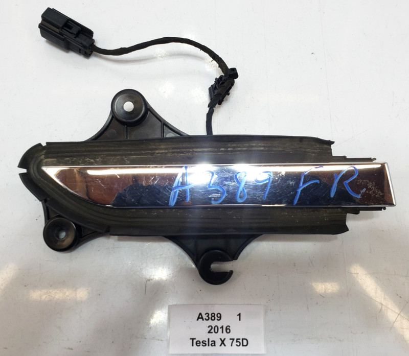✅ 16-20 OEM Tesla Model X Front Right Passenger Exterior Door Handle Chrome *