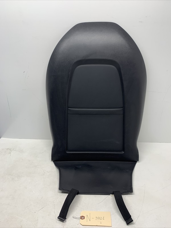 2020 2021 2022 Tesla Y FRONT LH LEFT DRIVER SEAT BACK PANEL COVER TRIM 3921 S2