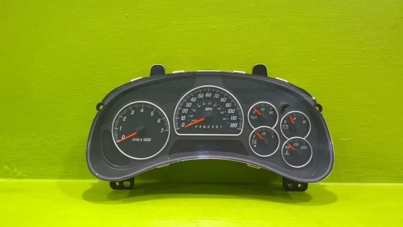 06 ENVOY XL SPEEDOMETER CLUSTER W/O DRIVER INFO DISPLAY 277K MILES OEM 3600-1