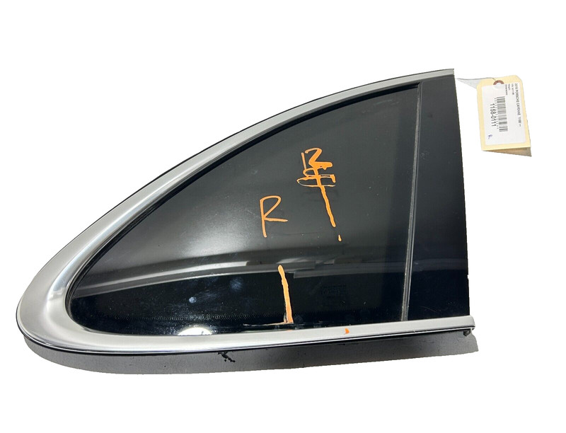 2014-2018 PORSCHE CAYENNE REAR RIGHT PASSENGER SIDE QUARTER WINDOW GLASS OEM