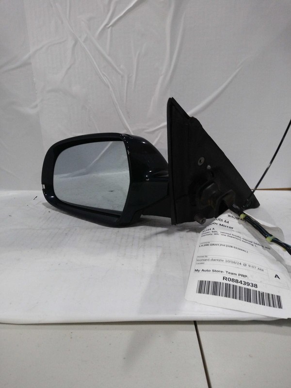 2012 Audi A4 Left Door Mirror Assembly Gray OEM 494123 Used 237K Miles