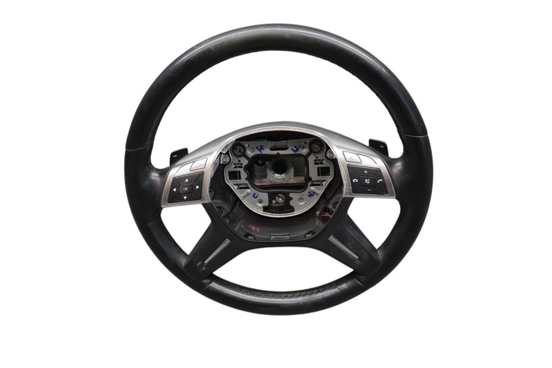 12-16 Mercedes W166 ML350 GL450 Driver Steering Wheel w/ Paddle Shifters Oem