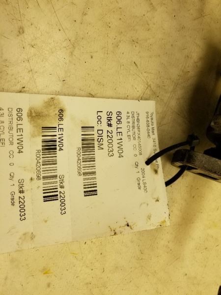 2004 LEXUS LS430 4.3L 8CYL IGNITION DISTRIBUTOR