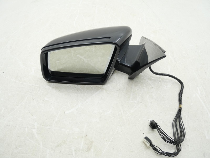 Used Front Left Driver Mirror W/O Blind Spot 040 2007-2013 Mercedes S550 OEM