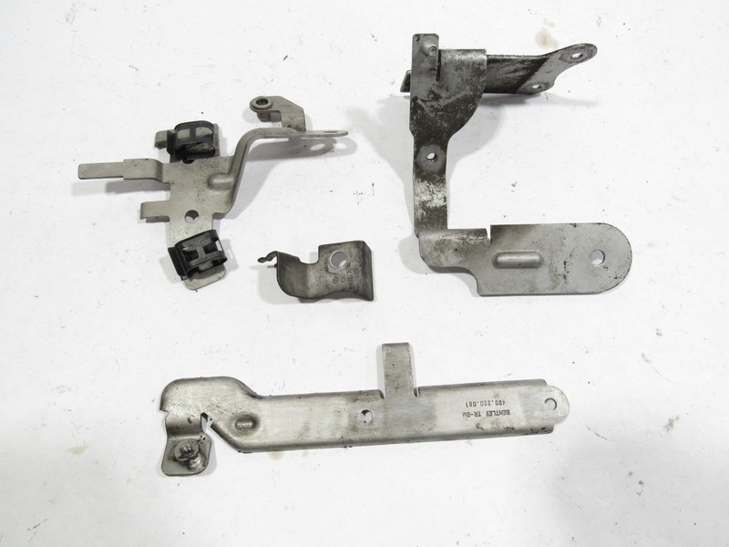 12-18 Bentley Continental GT W12 2015 6.0L Bracket Mount Support Set |:A