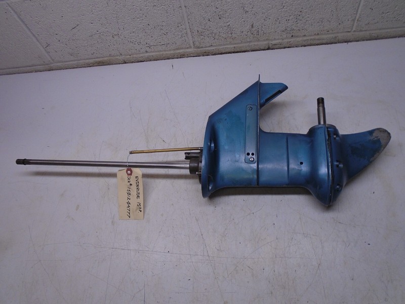 D Evinrude Fastwin 15012 15 HP Outboard Motor Lower Unit 277236 302491 1950's