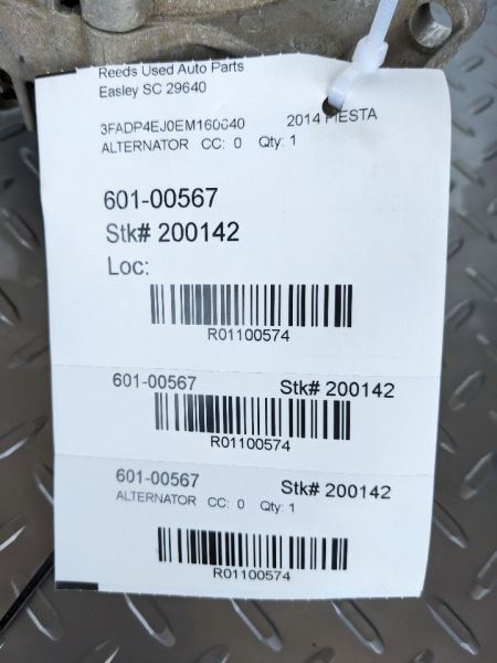 Alternator Without Turbo Fits 11-19 FIESTA 1100574