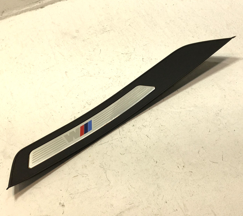 2011-2016 BMW 550i xDrive Rear Right Passenger Door Sill Scuff Plate OEM