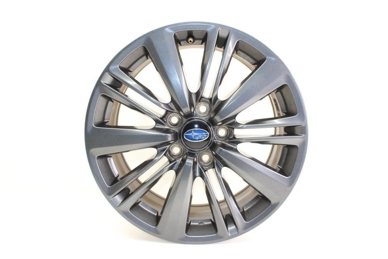 Gray 17x8 Inch 15 Spoke Wheel Assembly Fits 15-21 WRX 28111VA020